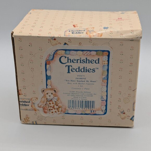 Cherished Teddies Jasmine "You Have Touched My Heart " (950475) 1991 - Picture 8 of 10